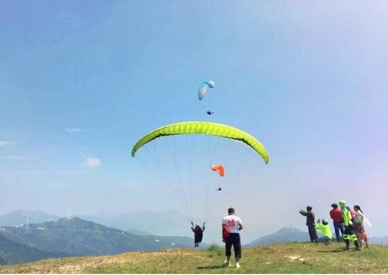 汕尾滑翔伞,汕尾鲘门滑翔伞