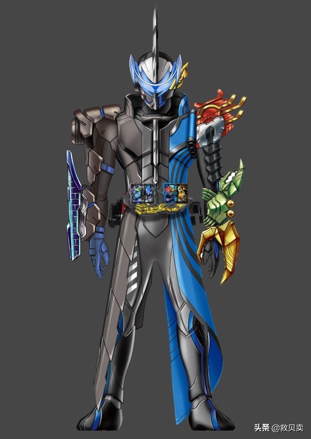 假面骑士圣刃的所有强化形态变身,假面骑士圣刃形态4