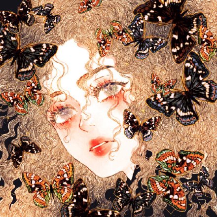 韩国画师线稿细节,韩国插画师画作图片