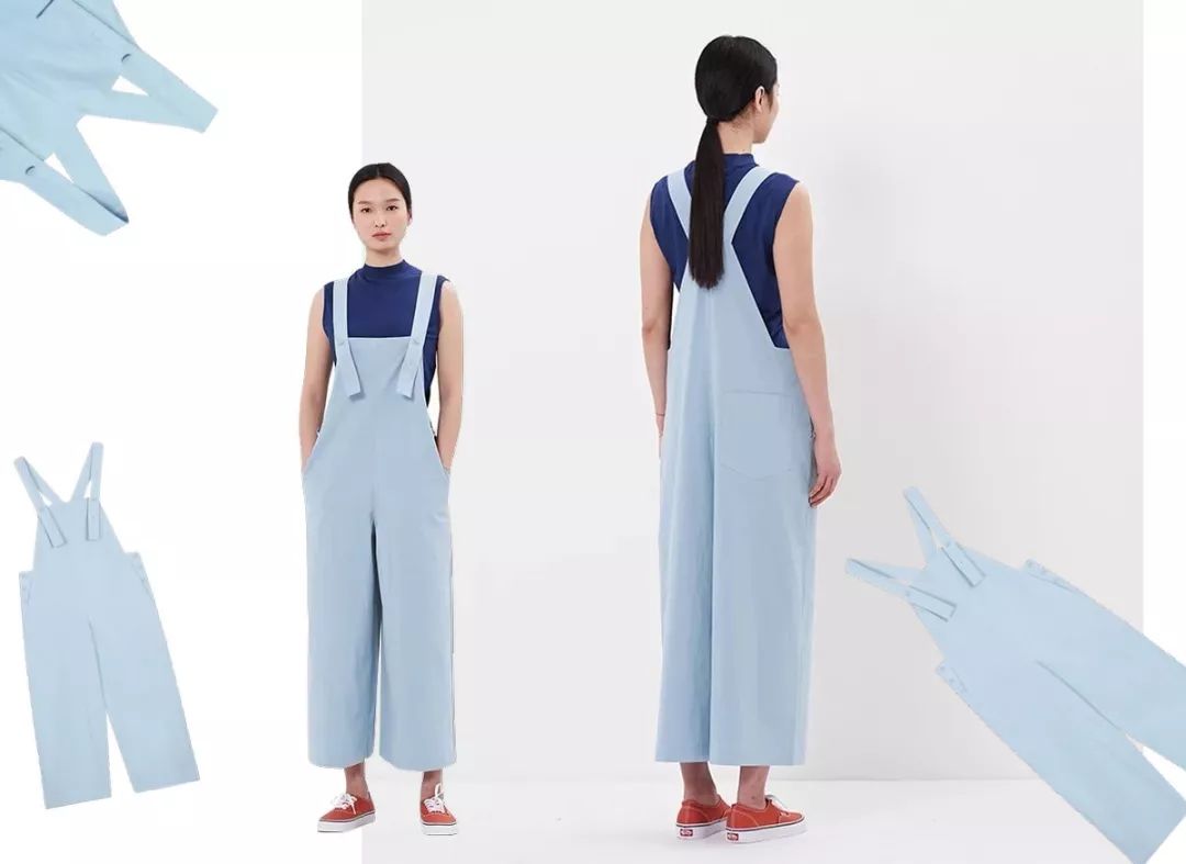 穿上背带裤，校门口保安叔叔都不拦我