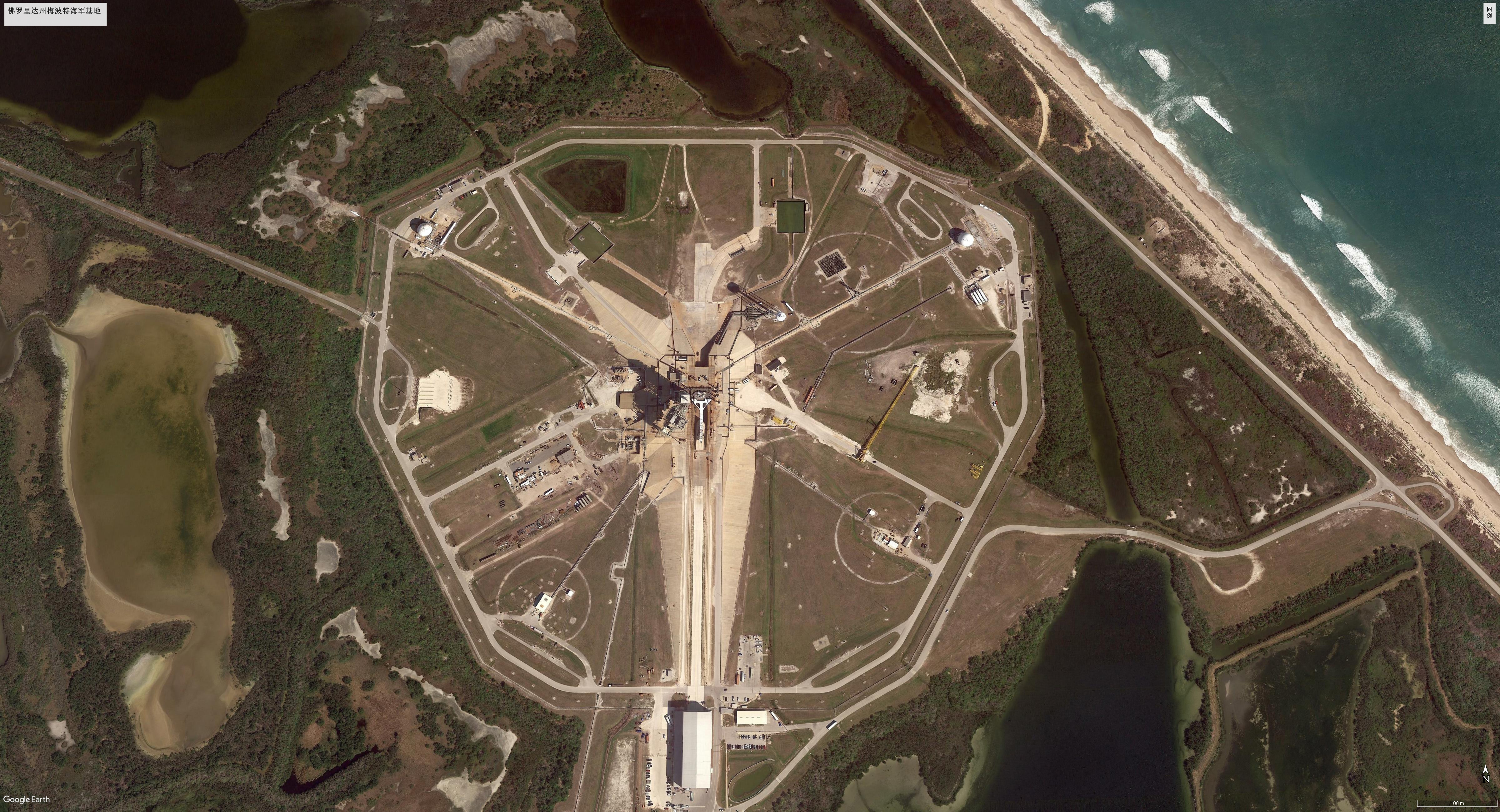 卫星地图观看美军海外军事基地,美军军事基地真实影像