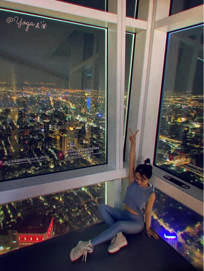 深圳运动达人美澄，连续瑜伽打卡100天，从未有理由使她间断