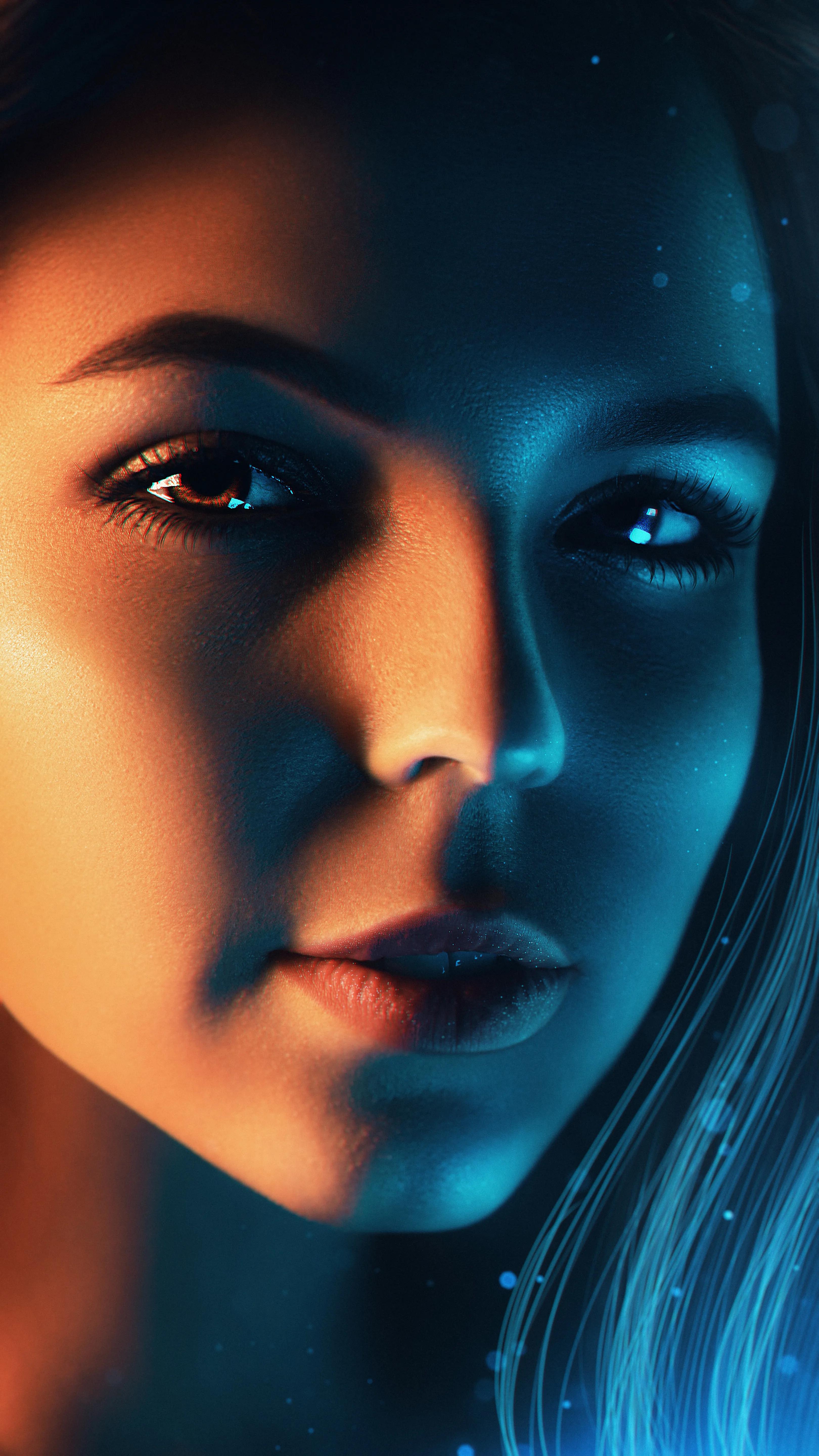 电脑壁纸超清极简风4k美女,超好看的4k美女壁纸图文