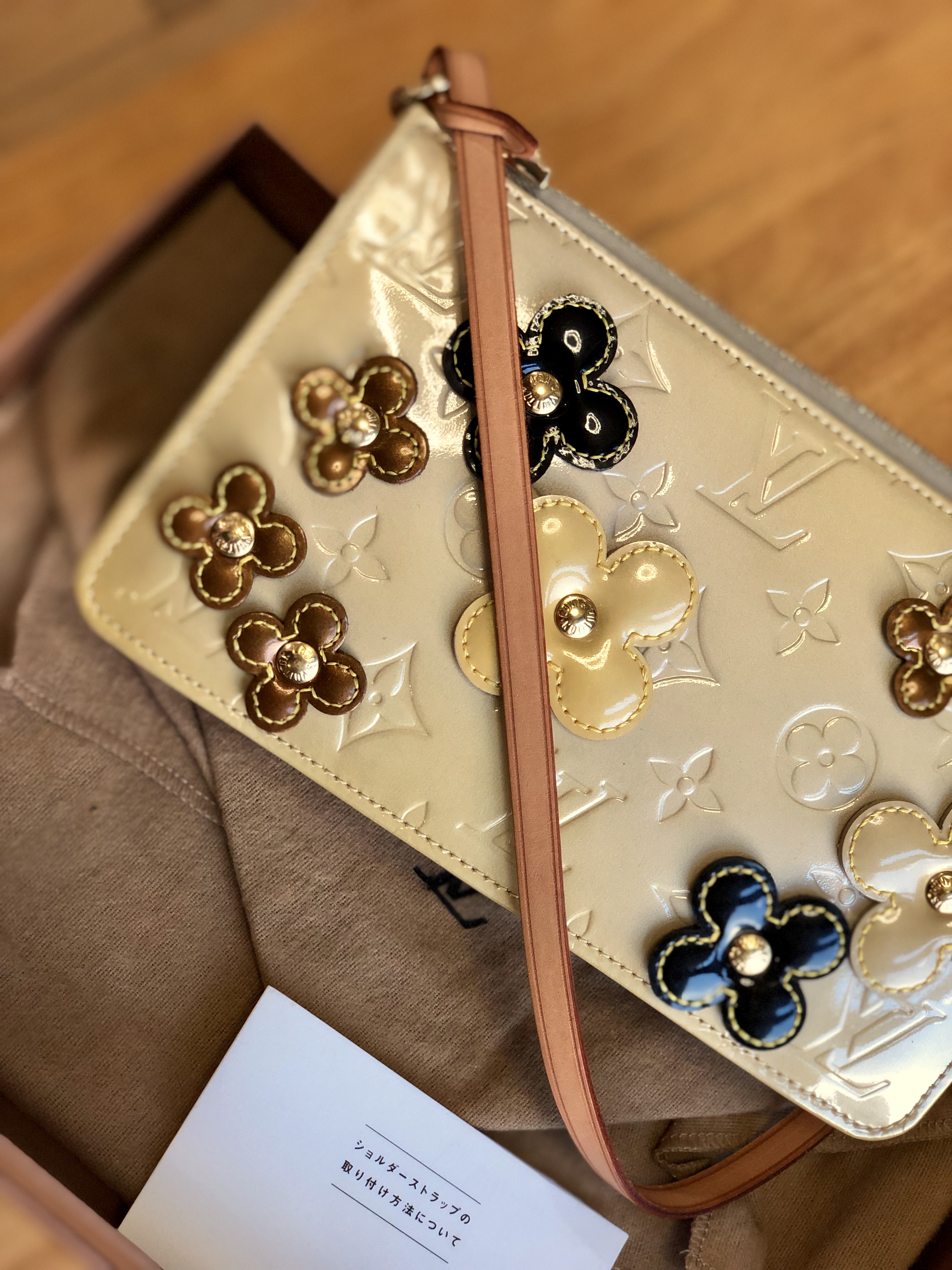 二手lv专柜正品麻将包,日本海淘二手包