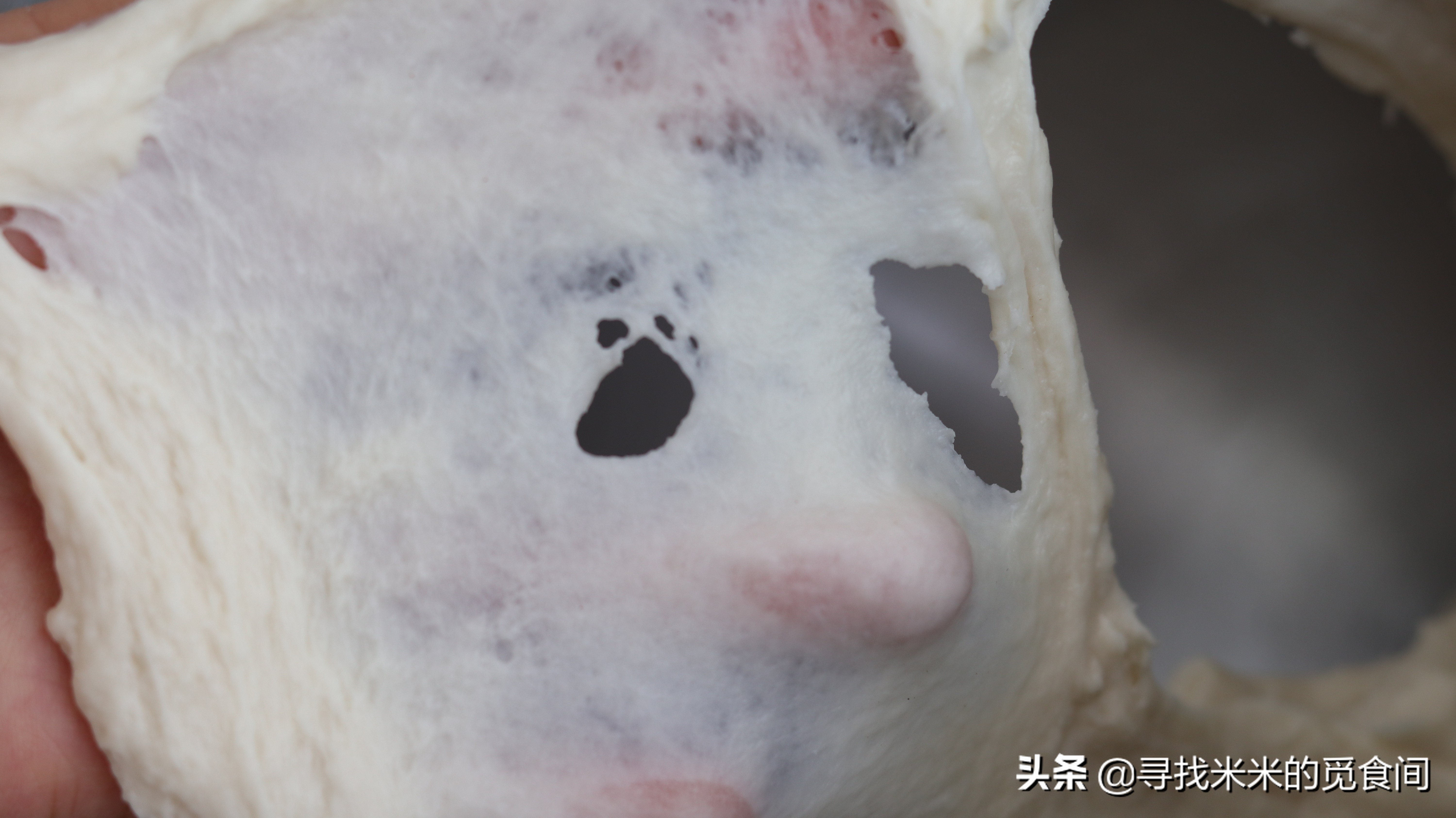 烘焙入门干货，如何判断面团打到几成筋度？厨师机手套膜图解