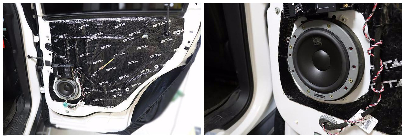 福特探险者汽车音响哪家好丹拿喇叭四门隔音赤峰鑫航汽车音响