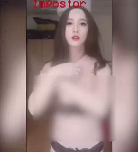 性感美女撕掉“胸部”秒变大叔，画面曝光：别再裸聊了