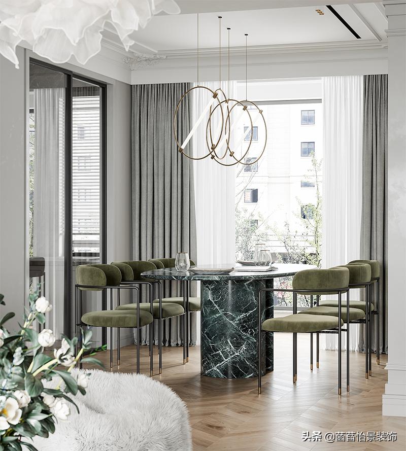 现代极简轻奢法式,不被定义的现代法式去繁杂存雅致