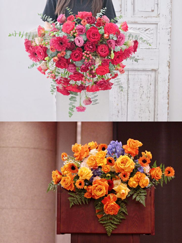 商务礼仪插花教程,花艺培训商务用花分类