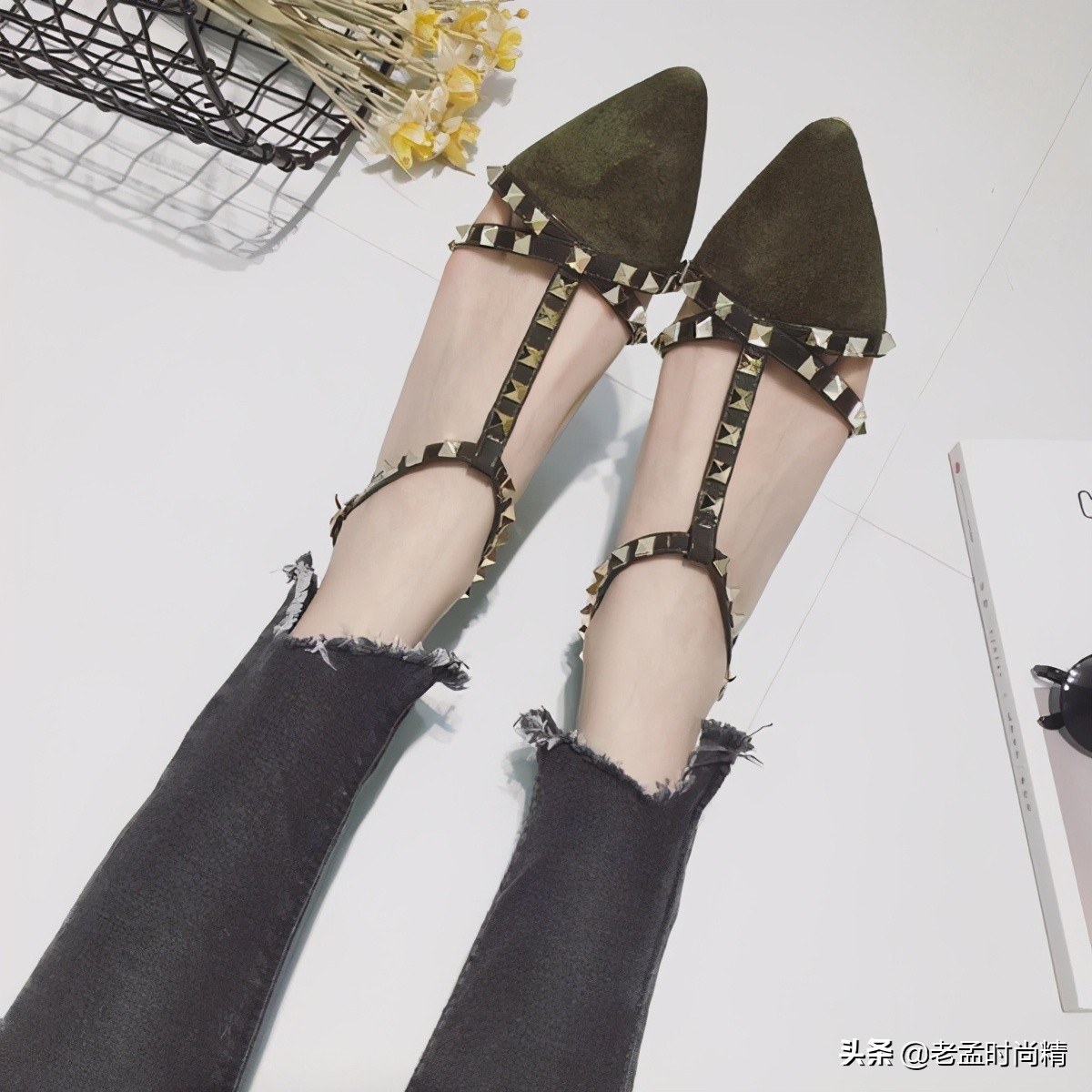 脚大女人显气质的尖头鞋,时尚尖头单鞋尽显优雅女人味