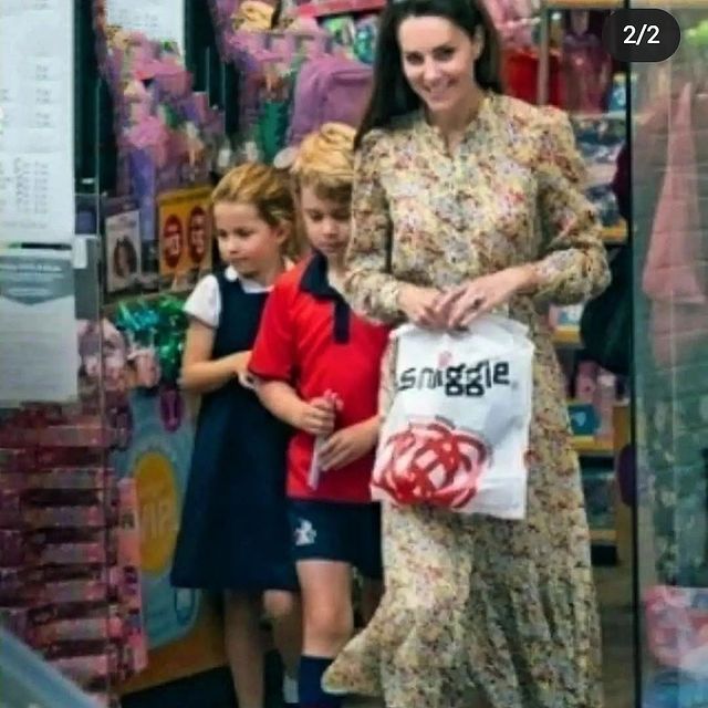 凯特威廉带娃视频,凯特母亲节晒出乔治和夏洛特