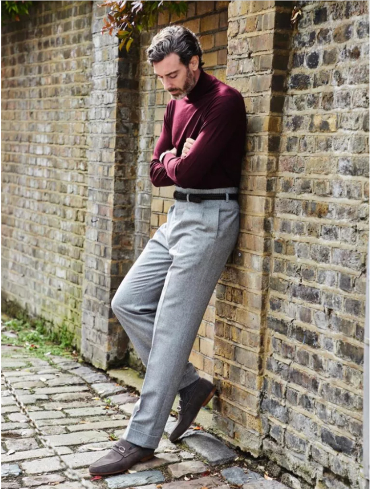 扒一扒宽裤子的那些事儿，驾驭不好，180㎝的陈晓也像170㎝