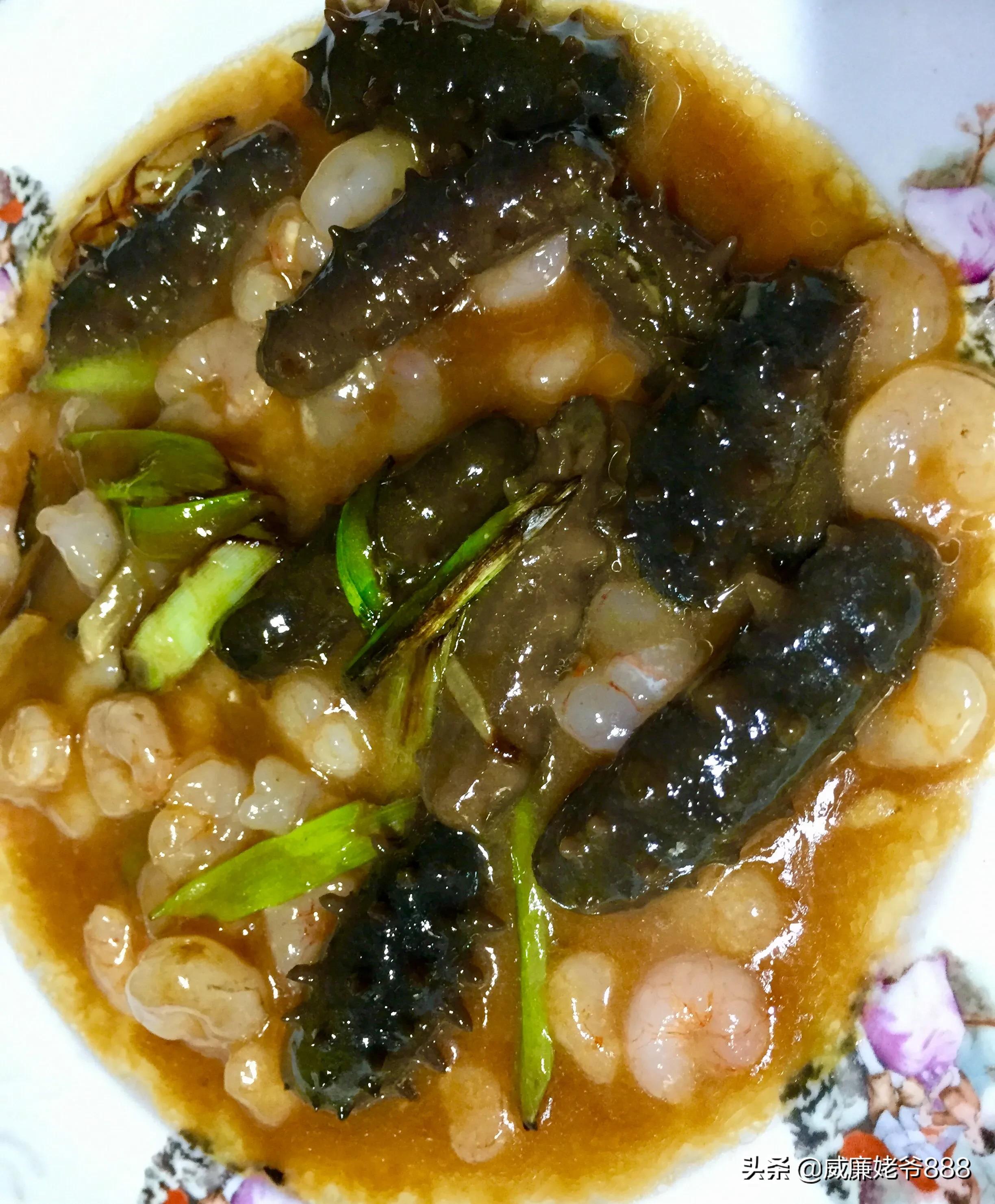 家庭葱烧海参怎么做最好,制作葱烧海参的方法