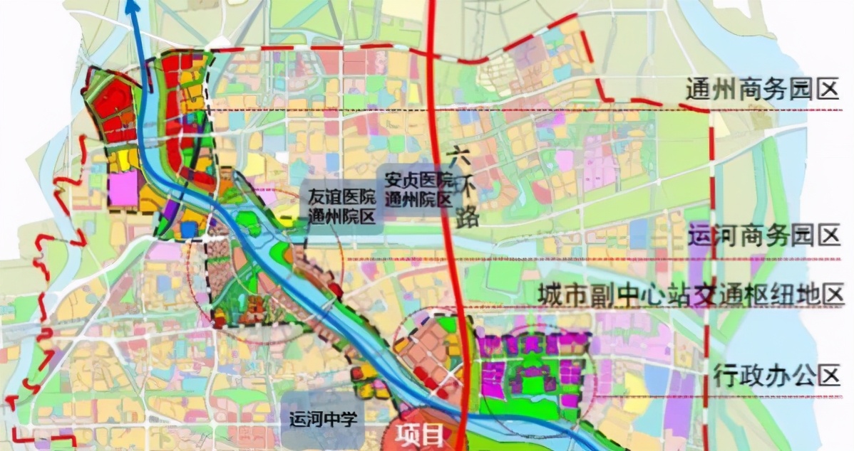 通州新城崛起,通州运河商务区最新消息
