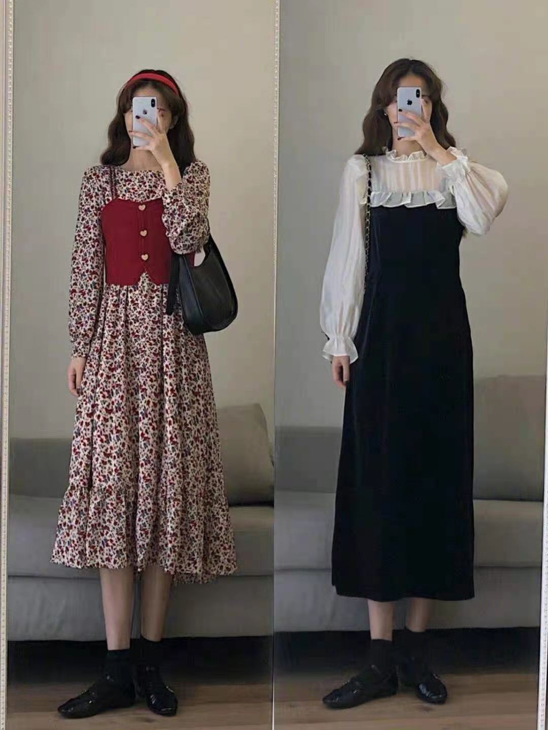 春天到了，怎能不穿裙子？裙装穿搭示范，女人味十足还时髦