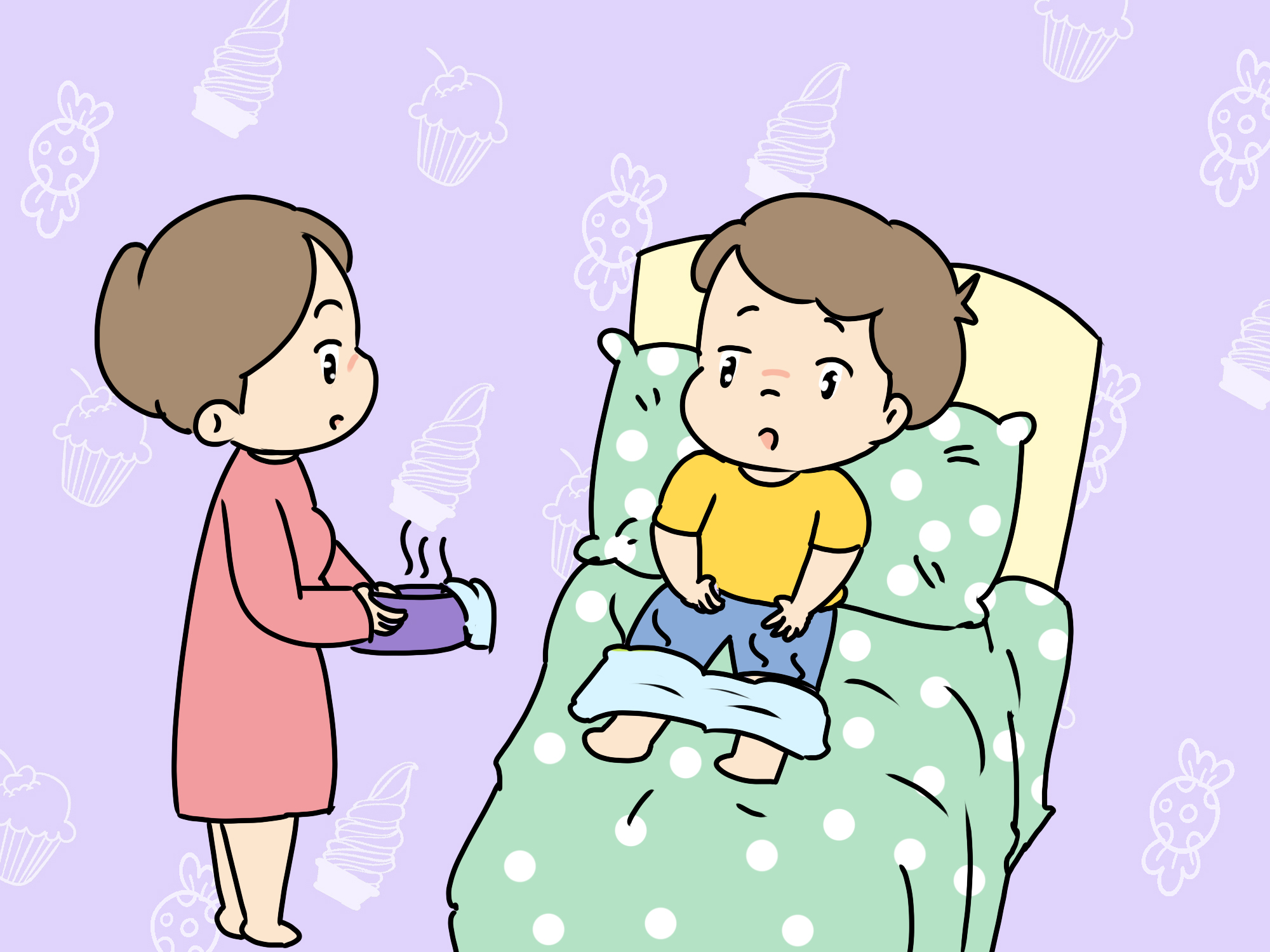 孩子生长疼忍着上学,孩子必经的成长过程