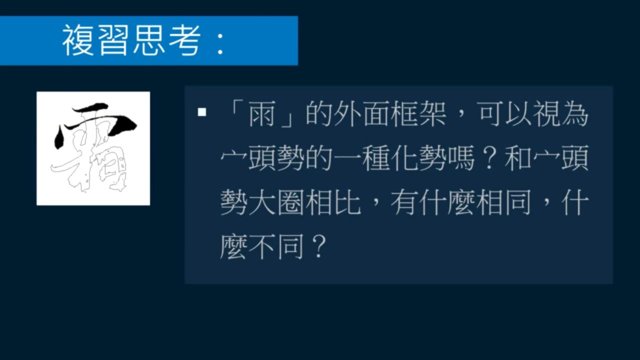 黄简讲书法笔势36,黄简讲书法二级教程17
