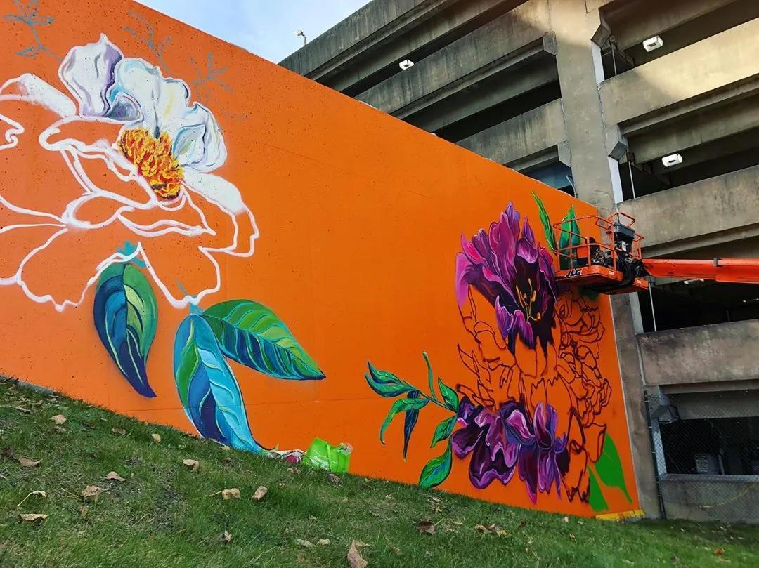 爱死这种手绘墙了，效果太美美到邻居羡慕嫉妒，网友：抢墙纸生意