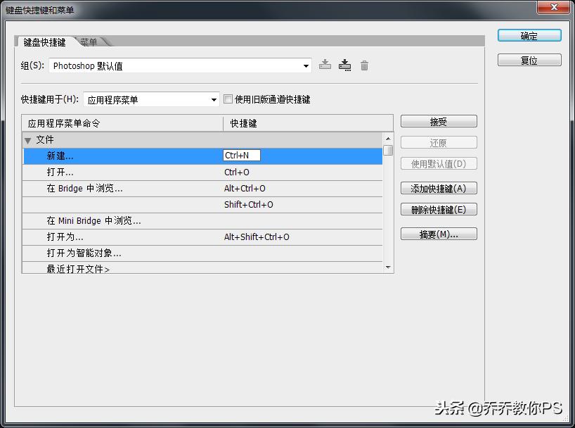ps里ctrl+enter是什么快捷键,ps基础知识ps最常用快捷键大全