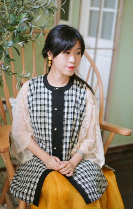 秋天怎样搭配衣服颜色,初秋格子风格搭配