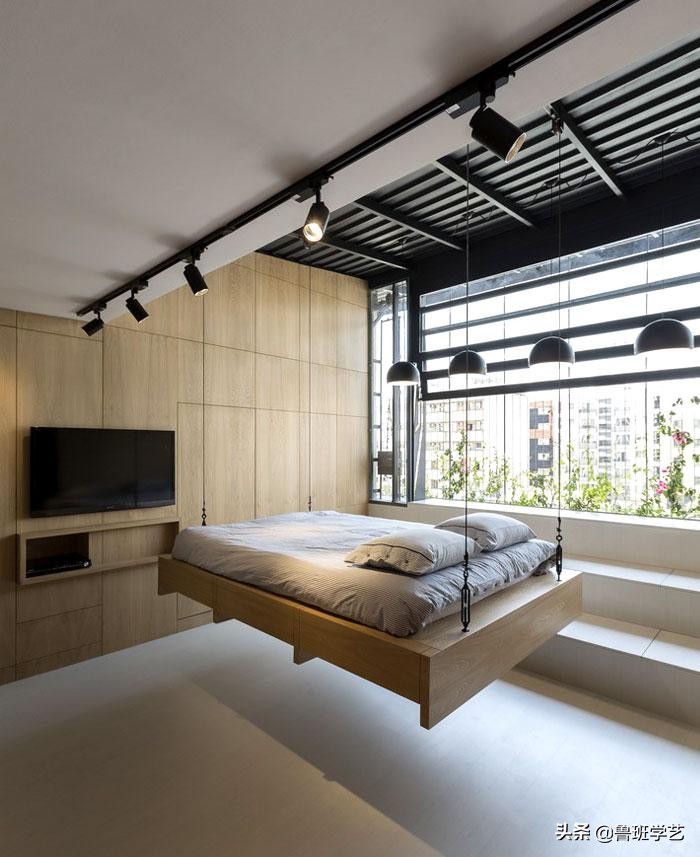 房间小如何省钱布置,节约空间床的设计