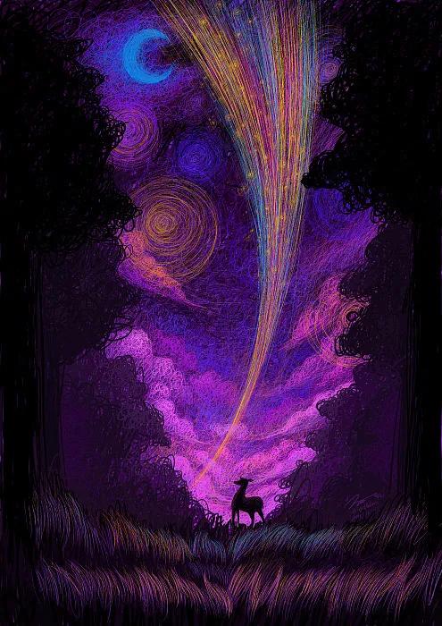 描摹梦境的魔术师，靠画“圈圈”火遍全网