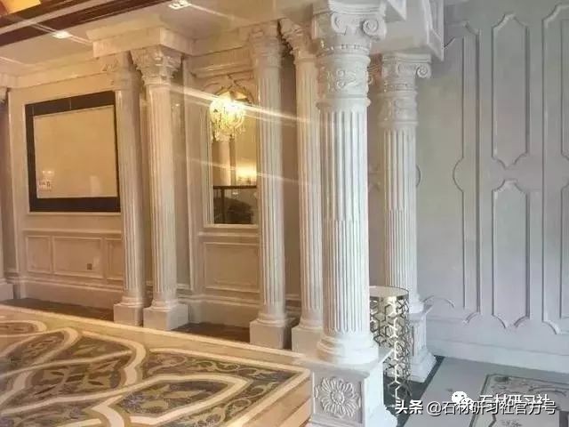 豪宅用的高级天然大理石,别墅铺什么颜色大理石档次最高