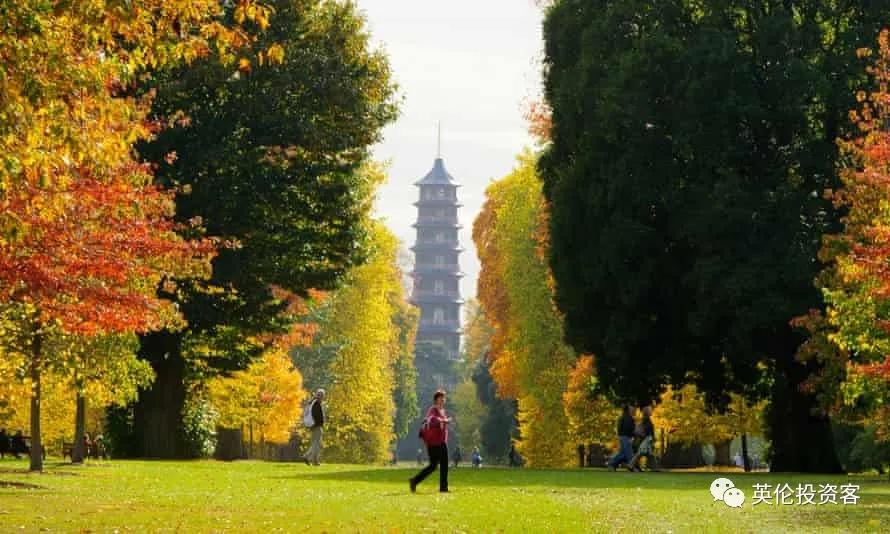 英国伦敦肯辛顿公园,伦敦富人区小众公园