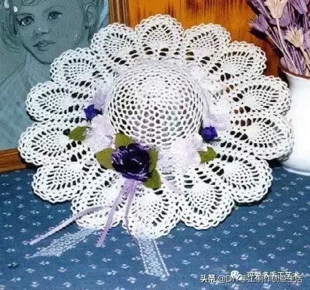 有气质的遮阳帽钩织教程,钩织遮阳帽全教程