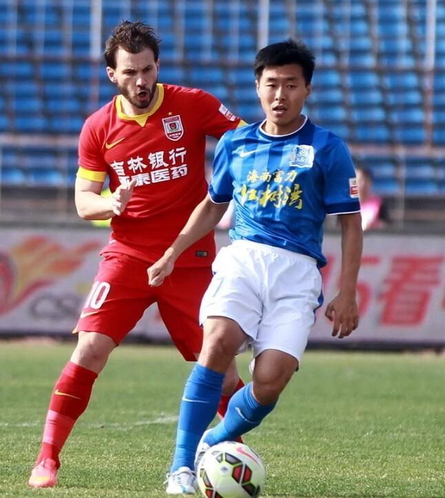 泪洒赛场集锦,广州富力队常飞亚