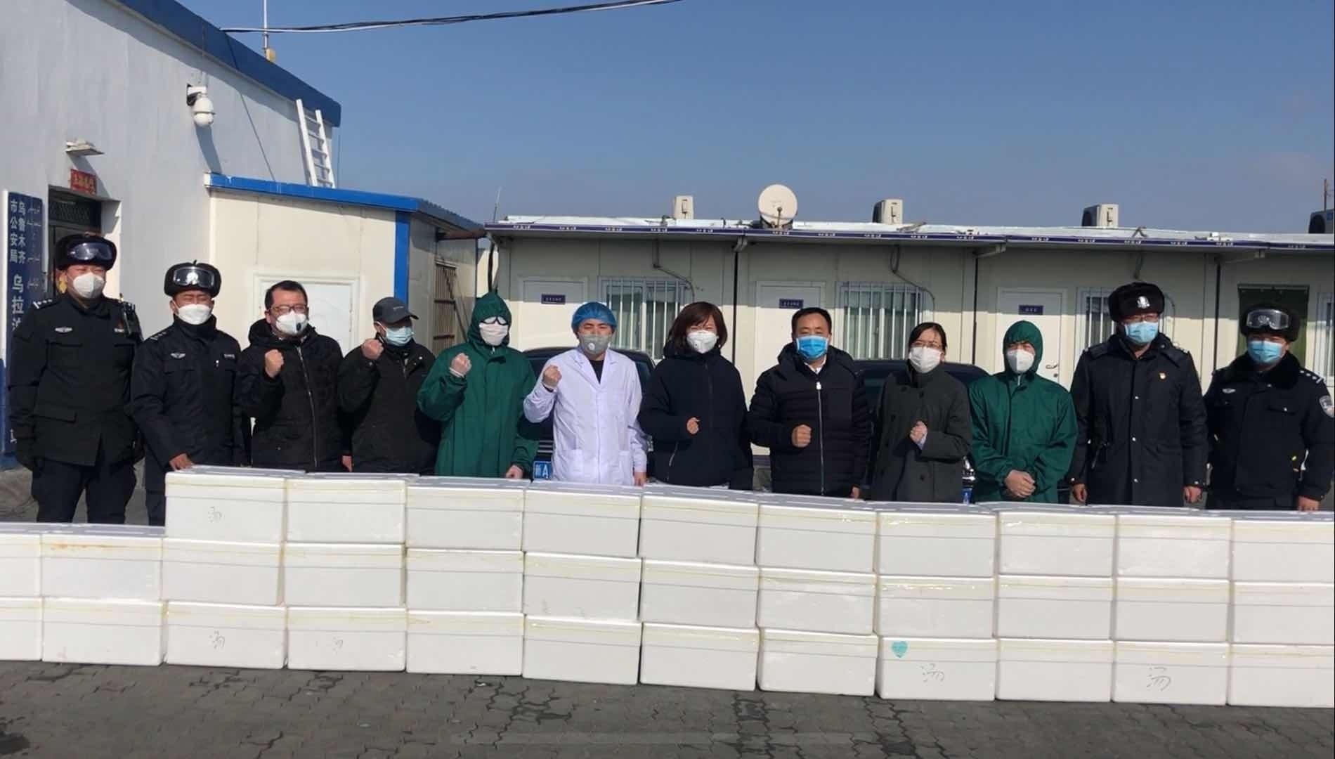 暖心！*疆新**“长福宫”每天送出三千多份“爱心餐”