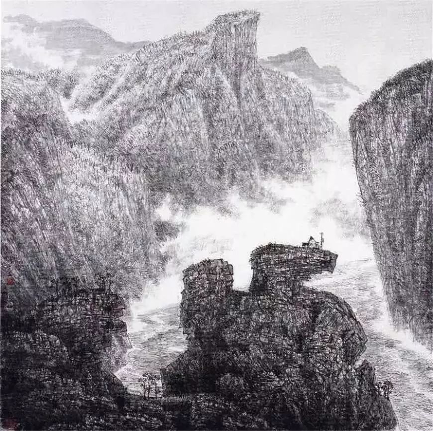 融汇南北诗情画意——品鉴江枫山水艺术