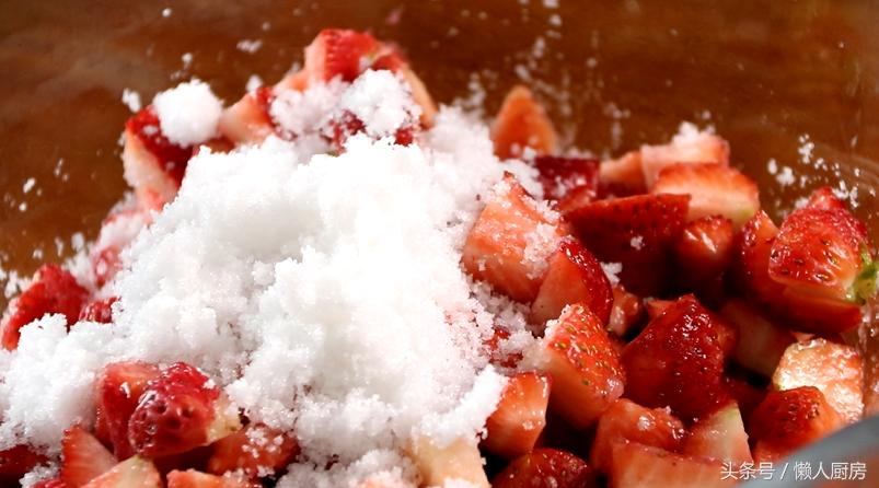 吃不完的草莓怎么做,吃不完的草莓怎么来做酱