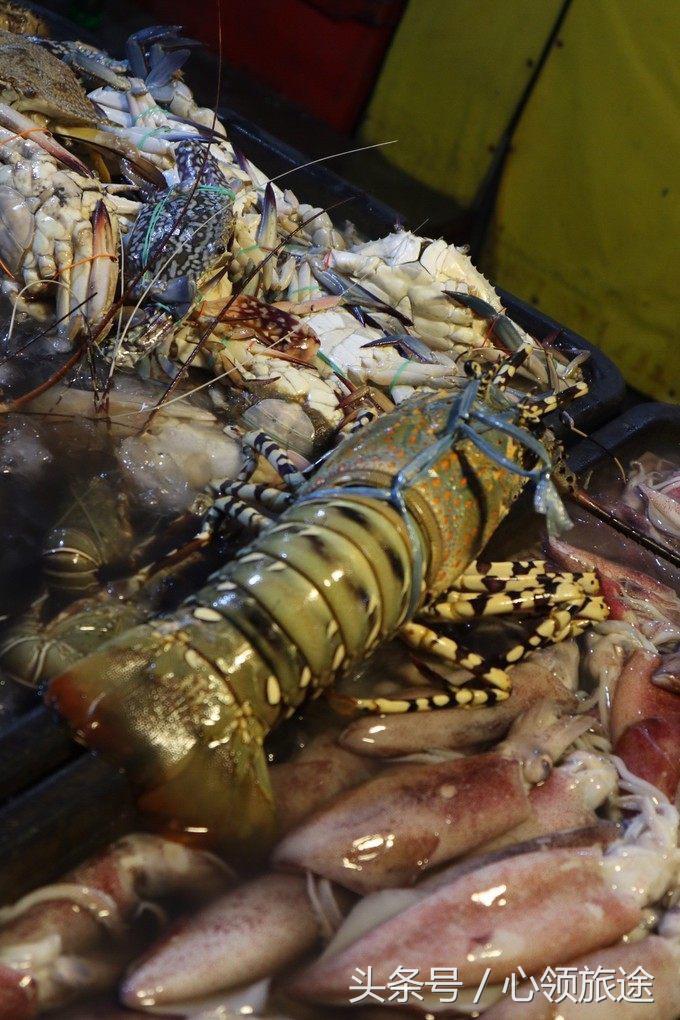 沙巴榴莲夜市一条街,沙巴美食与夜景