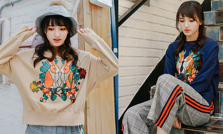 没买过好看的衣服,韩系卫衣最新款