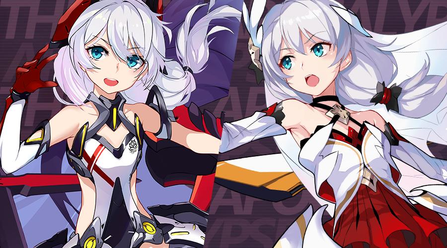 以前的德丽莎vs现在的德丽莎,崩坏2德丽莎与崩坏三德丽莎