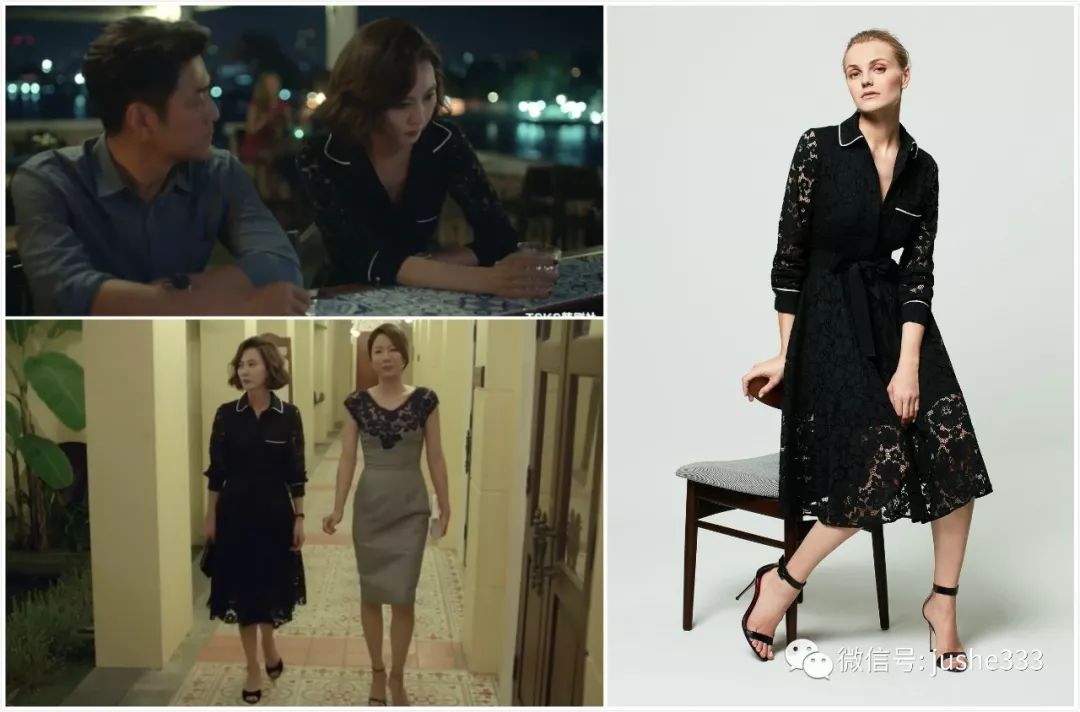 韩剧迷雾金南珠穿的印花连衣裙 (金南珠迷雾tiffany项链)