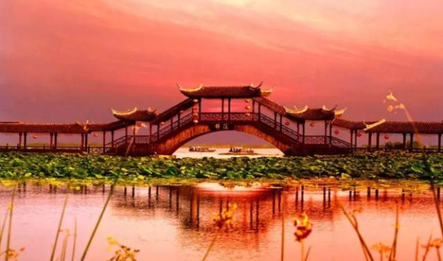 一个有着1500年历史的水乡古镇,江南水乡苏州锦溪古镇夜景