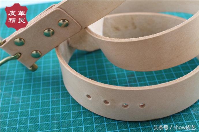 意大利植鞣腰带,意大利手工缝线腰带