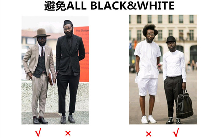 皮肤黑的男生怎么装扮可爱,肤色偏黑男士穿搭推荐