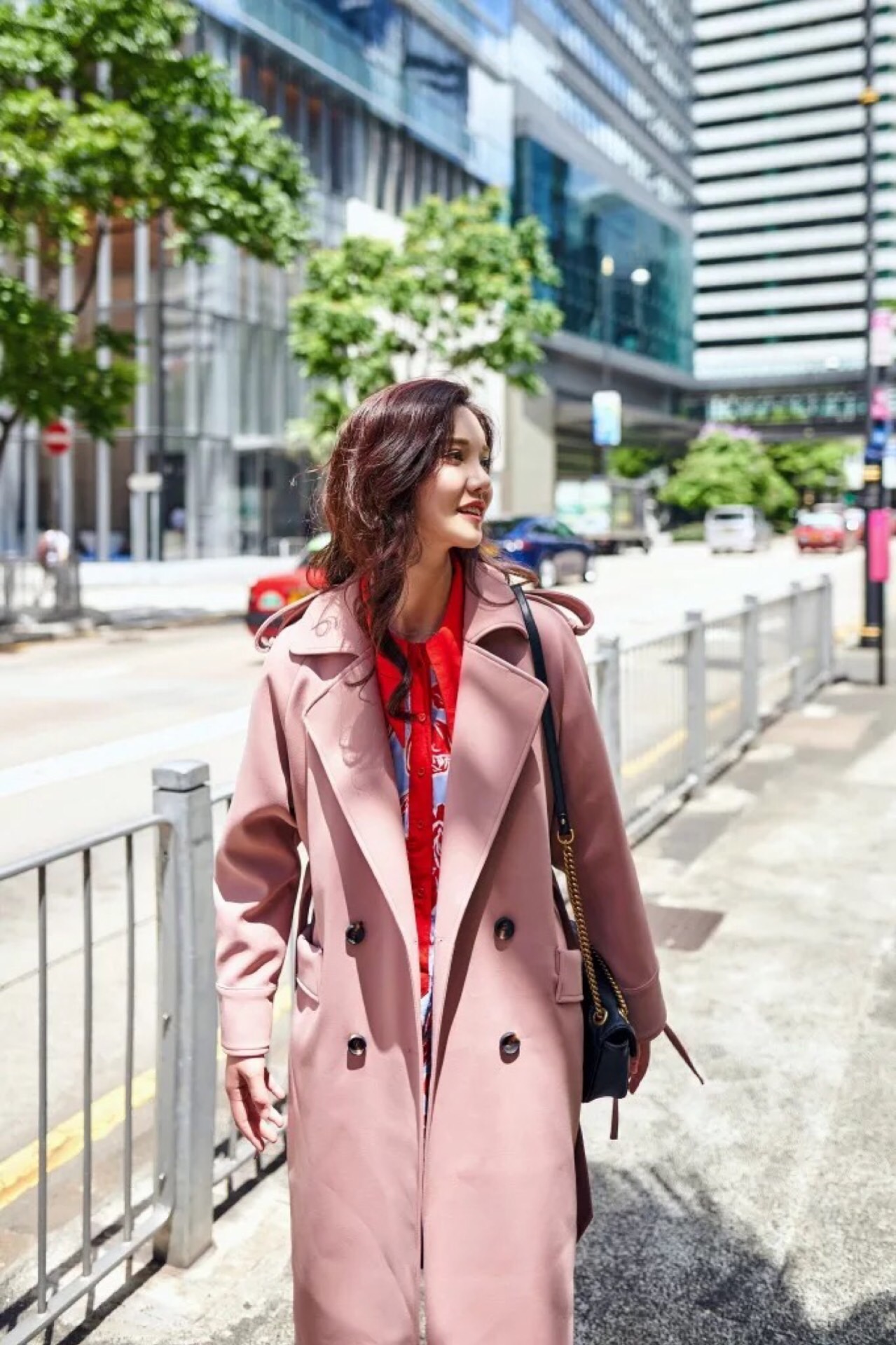 粉色系清新款,粉色中款怎么穿出高级感