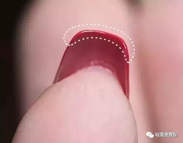 美甲包边条的手法和技巧,美甲怎么包边