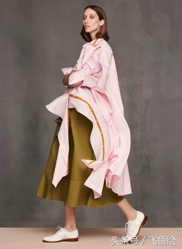 服装设计线稿基础教学,服装设计入门教程线稿