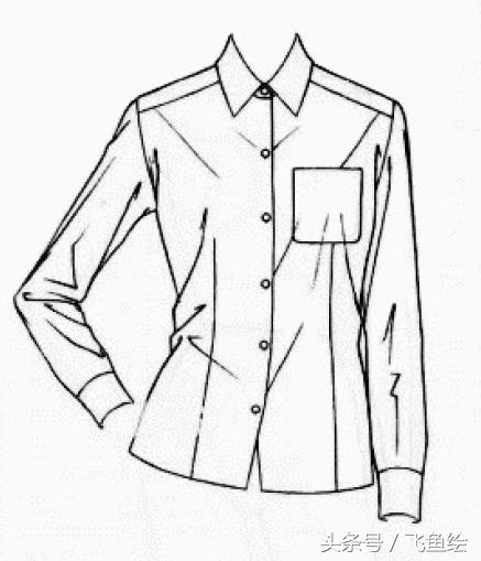 服装设计线稿基础教学,服装设计入门教程线稿