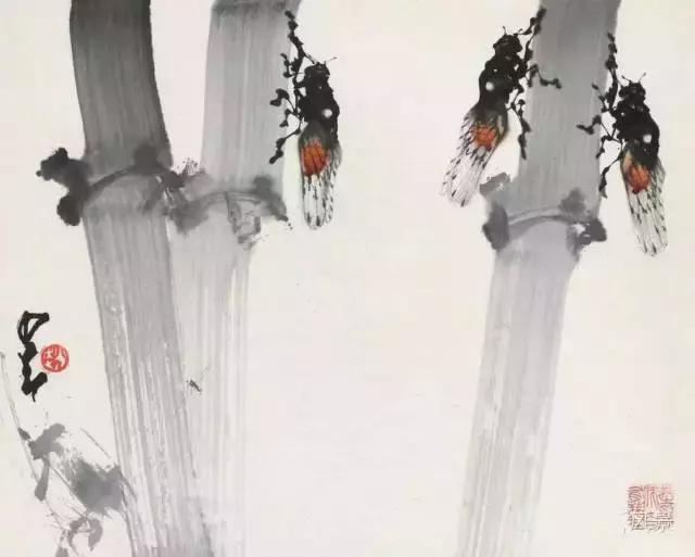 赵少昂花鸟鱼虫全集,中国花鸟大师赵少昂