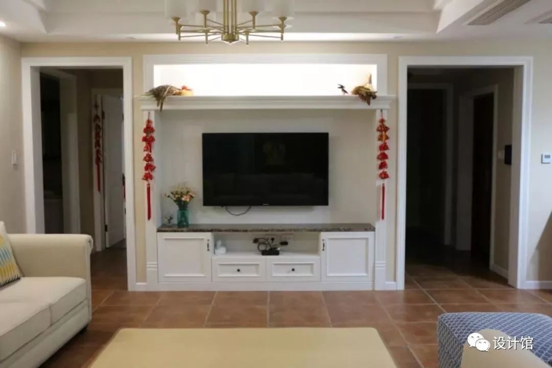 电视背景墙小如何设计好看,小面积的电视背景墙