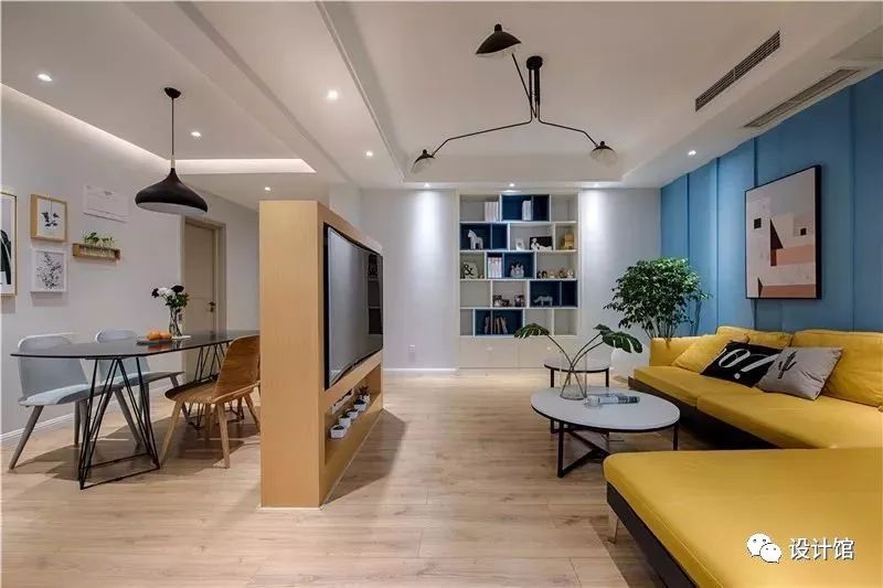 电视背景墙小如何设计好看,小面积的电视背景墙