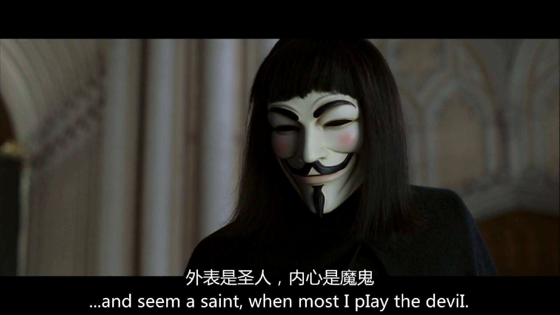 V字仇杀队全程不露脸征服观众，雨果维文是真正好莱坞大师级演员