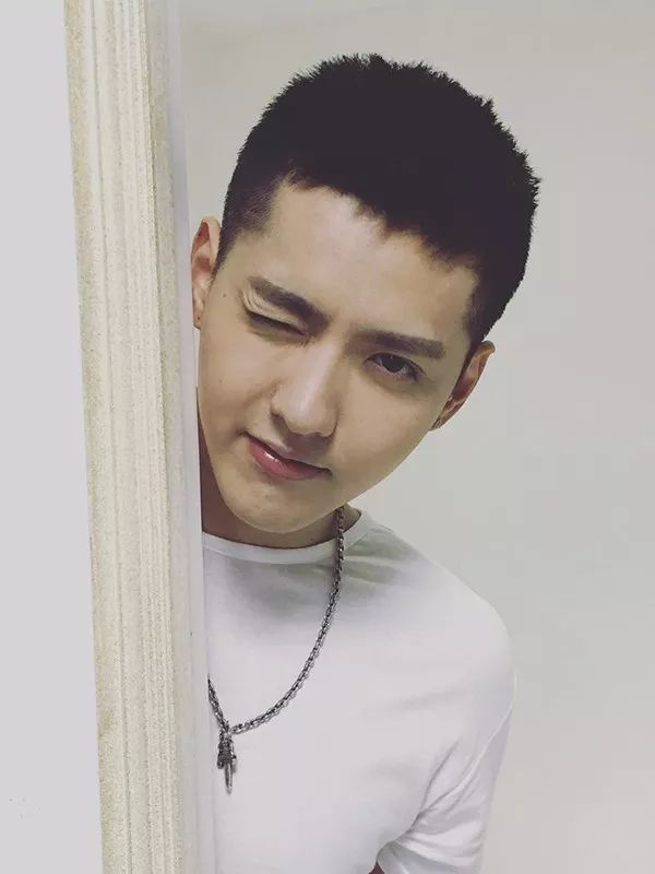 圆脸发际线高的男生适合什么发型,发际线高头发稀少发型男