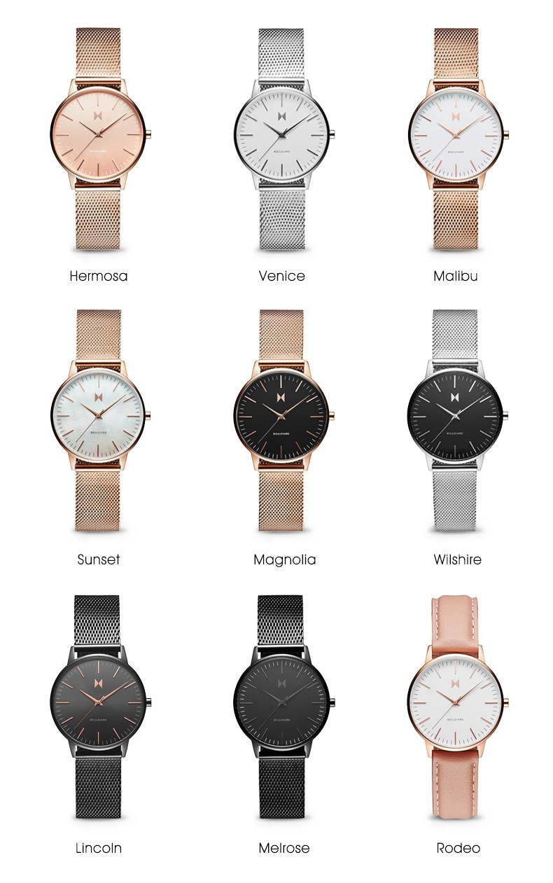 最适合25-26左右女生戴的品牌手表,45款超赞的ins小众高颜值品牌手表